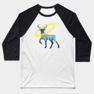 Deer nature Baseball T-Shirt